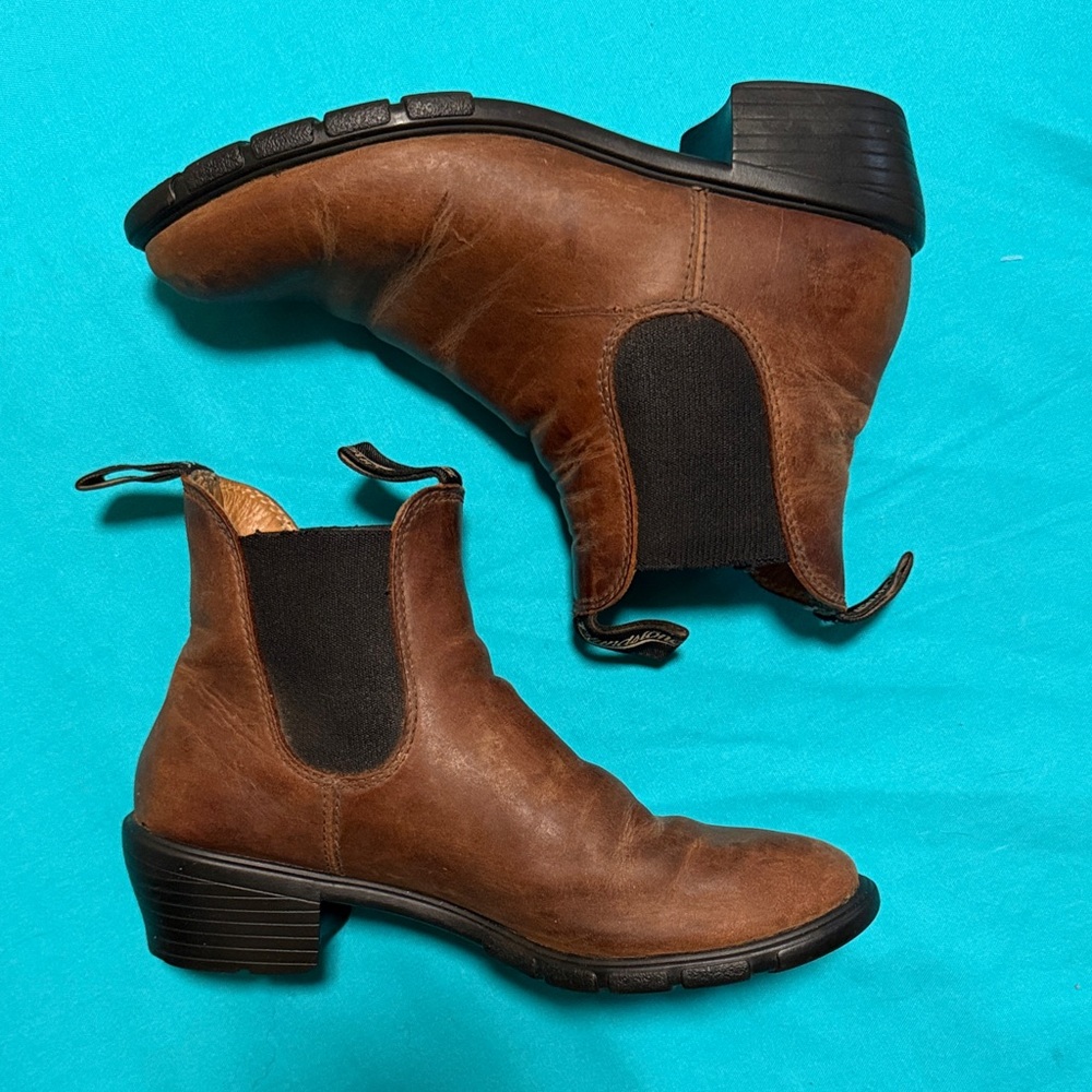 Brown Blundstone Boots
